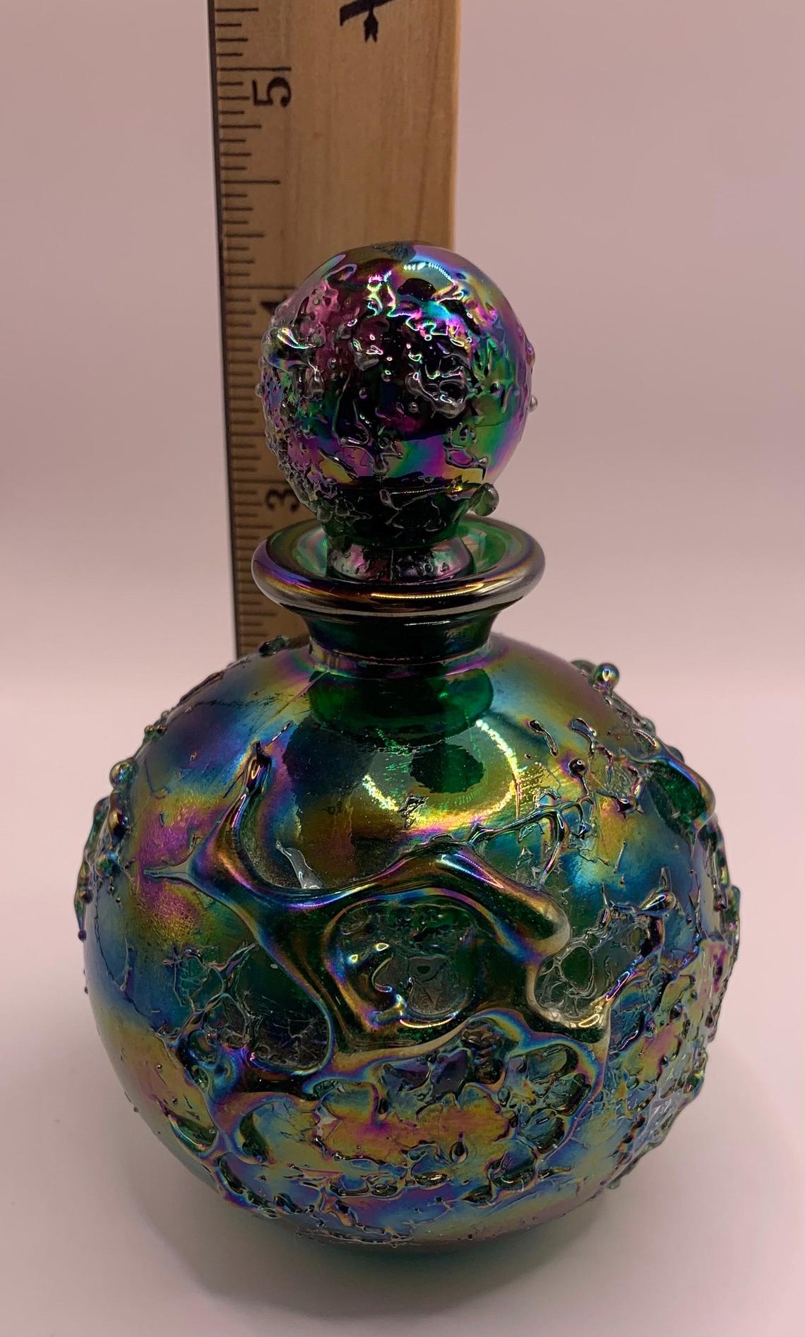 I. W. Rice Iridescent Perfume Bottle - Hard to Find - Etsy