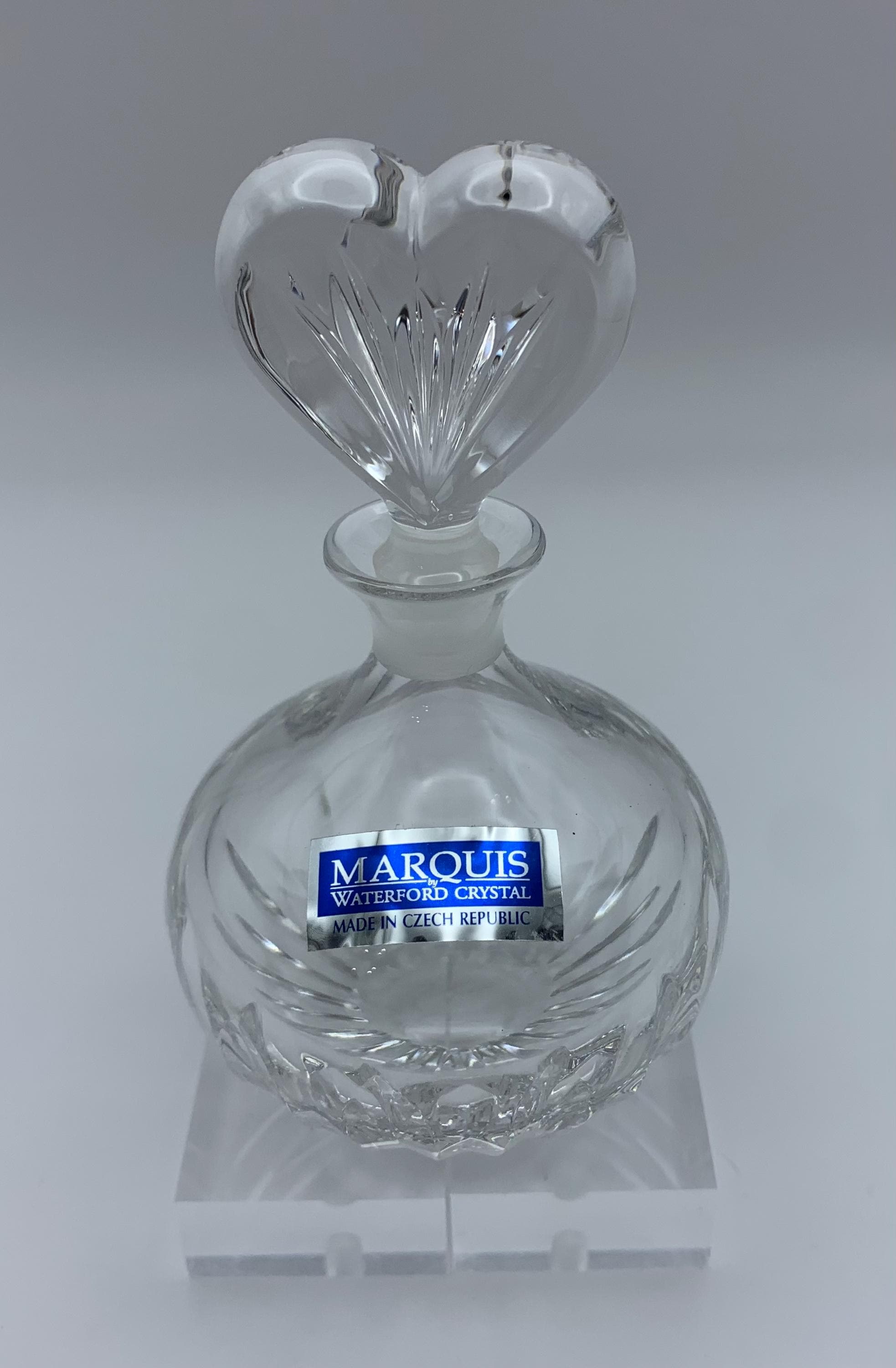 Vintage Marquis Waterford “sweet Memories” Crystal Perfume Bottle