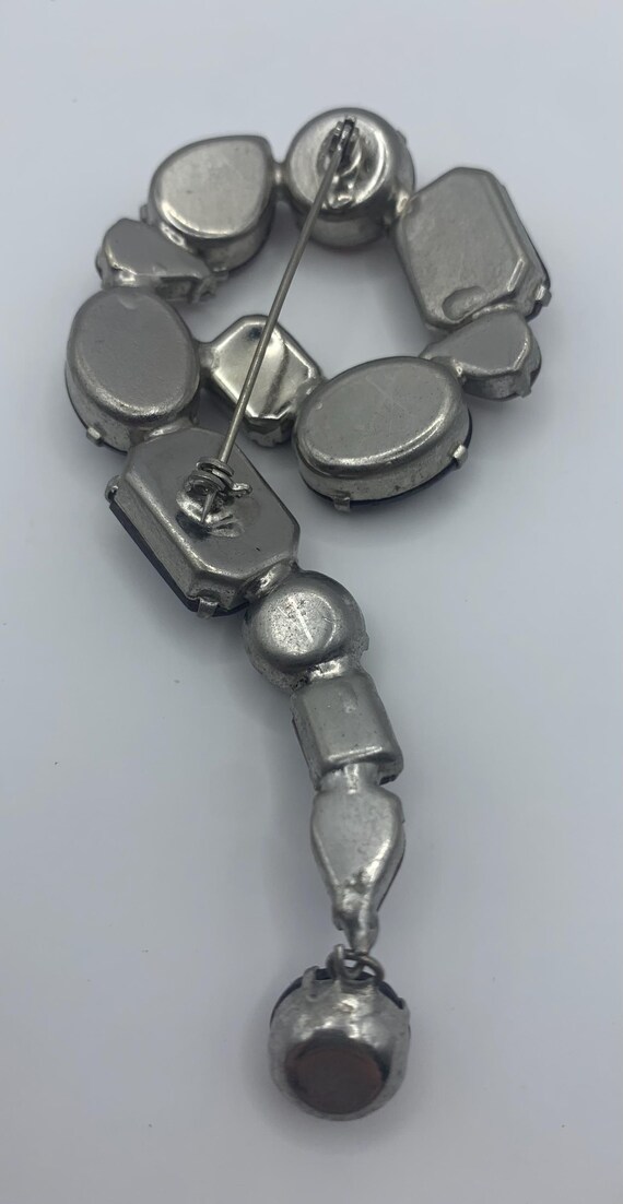 1930s Unsigned Question Mark Brooch - image 6