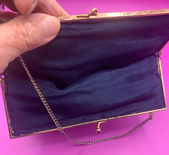 Dramatic Vintage Beaded Evening Bag - image 8