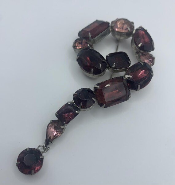 1930s Unsigned Question Mark Brooch - image 3