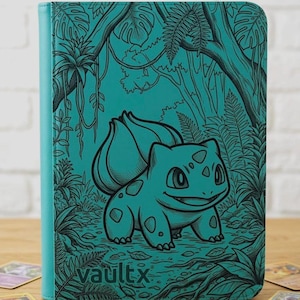 9 pocket pokemon card binder bulbasaur Ultra Pro - Pro Bulbasaur 9-Pocket Binder Holds