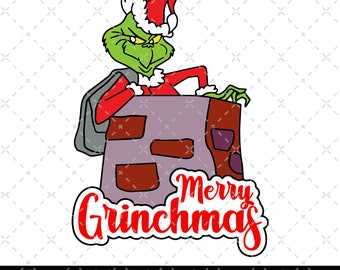 The Grinch Bundle, Grinch Clipart Files, Grinch Christmas Svg, Files for Cricut & Silhouette Digital File