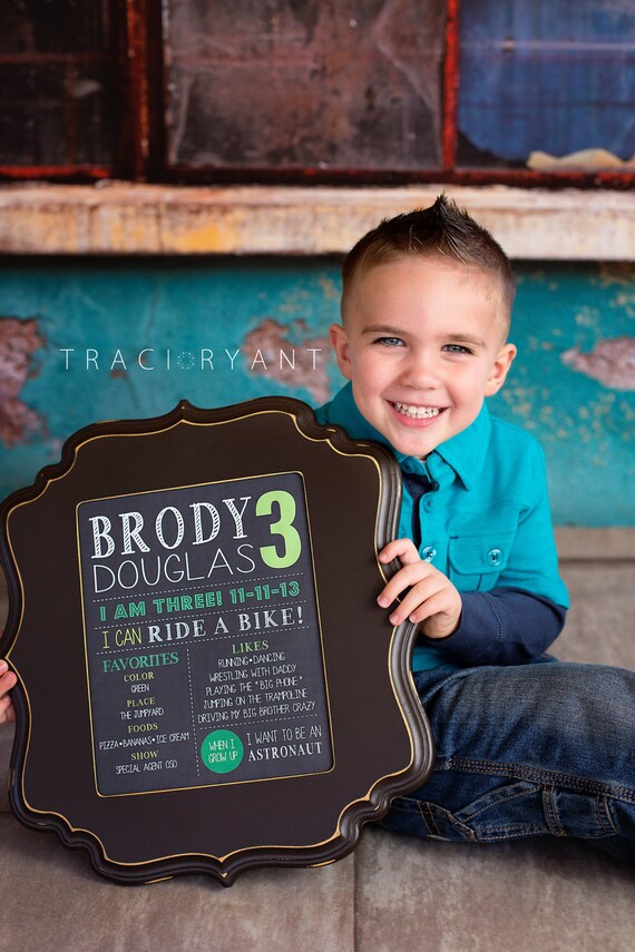 Items similar to Personalized Birthday Sign on Etsy