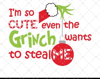 The Grinch Bundle, Grinch Clipart Files, Grinch Christmas Svg, Files for Cricut & Silhouette Digital File