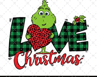 The Grinch Bundle, Grinch Clipart Files, Grinch Christmas Svg, Files for Cricut & Silhouette Digital File