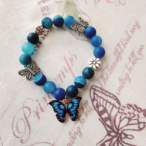 Pulsera Mariposa Azul