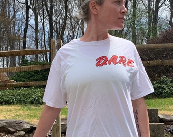 D.A.R.E. Vintage Inspired Unisex T-shirt • 80's Vintage Tee for Women & Men • Keeping Kids Off Drugs • DARE • Say No To Drugs • 90’s Tee