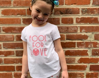 Fool for Love Toddler Tee • Valentine’s Day • Cupid • Gift • Love is Sweet • Be My Valentine • Heart • February 14
