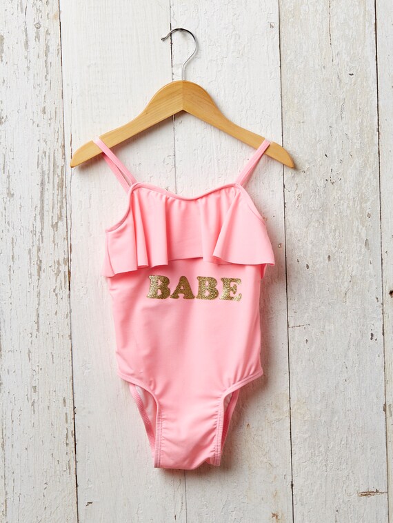 baby ruffle swimsuit