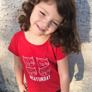 Caturday Baby & Toddler T-shirt • Cats • Animal Lover • Meow • Cat Lover • Cat Lady • Cat Mom • Kittens • Kitty • Cuddles and Kittens