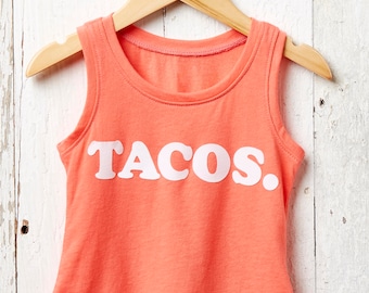 tacos toddler tank top • fiesta • gift • fun • party • kid • birthday • t-shirt • food • fiesta • taco party • birthday tee • themed party