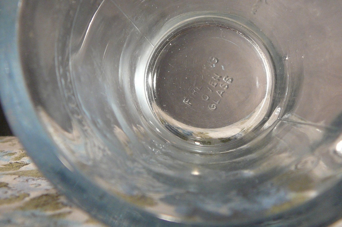 Fire King Oven Glass Philbe Coffee Mug Sapphire Blue Etsy