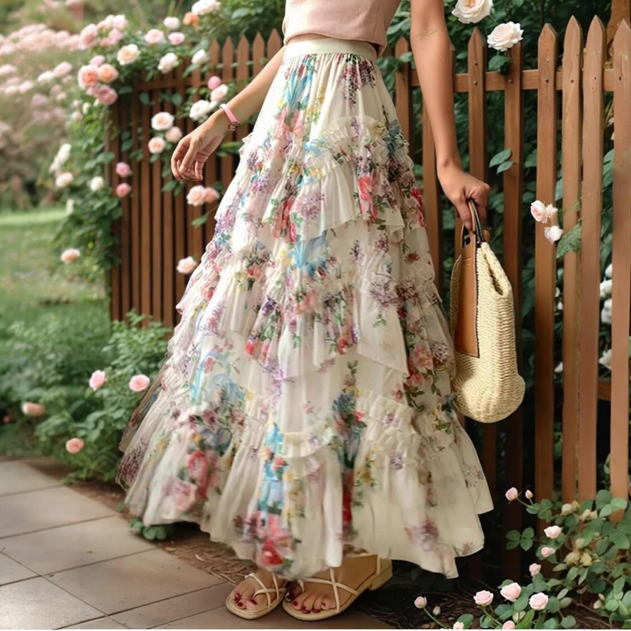 【fa.er.ie】jersey volume tulle skirt 페어리 FA.ER.IE [fa.er.ie] jersey volume tulle skirt (coral