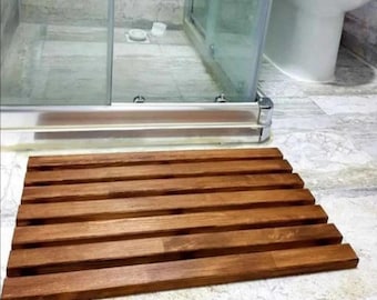 Wooden Bath Mat, Bath Mat