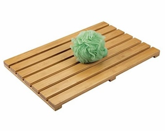 Nordic Style Wooden Bath Mat