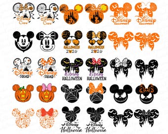 Mickey Halloween Png, Mickey and Minnie Halloween SVG, Mouse Halloween svg, Cartoon Halloween svg, Kids Halloween svg, SVG Mickey Halloween