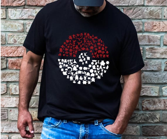 Poekeymon Poke ball Png - Poekeymon 1st Gen. Fest Svg - Poke ball Svg - Svg Png Instant Download Files - Cricut Silhouette Digital Download