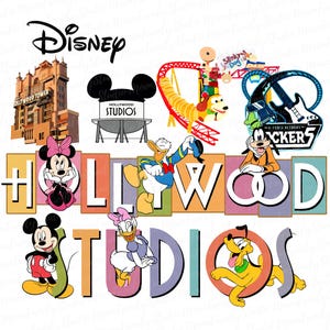 Hollywood Studios Png, Family Vacation Png, Mouse and Friends Png, Hollywood Tower Png, Toy Friends Png, Vacay Mode, Png For Sublimation