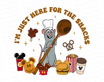 Disney Remy Png,Disney Ratatouille Png, Disney Snacking Around The World Svg-Png, Vintage Png, Family Trip Png