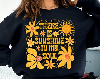 Boho Summer Png, Sunshine in My Soul, Floral Summer Vibes Png, Summer Coquette Sublimation, Girly Summer Png, Hippie Summer Shirt Design