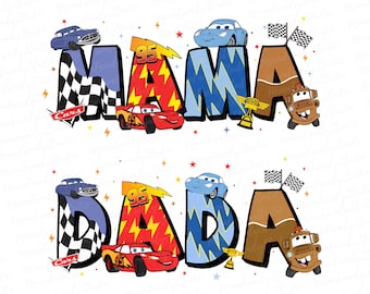 Bundle Dad Mama Family Trip 2025 Png, Lightning McQueen Png, Magical Kingdom Png, Vacay Mode Png, Png Cars Sublimation Design, Digital File