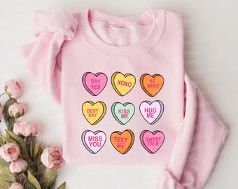 Valentines Conversation Hearts PNG,Valentines png, Valentines png, Valentines Sublimation, Candy Hearts png, Sublimation Designs, png