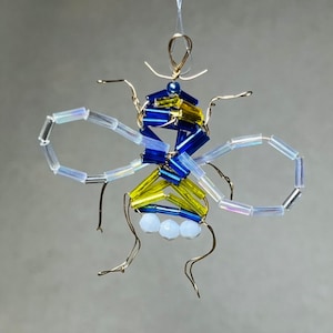 Beaded Bee Ornament