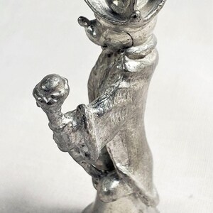 Vtg Mickey Mouse Pewter Figurine image 2