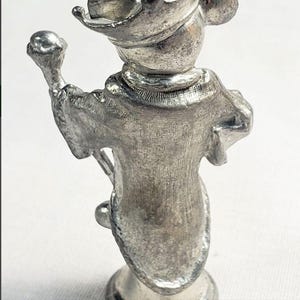 Vtg Mickey Mouse Pewter Figurine image 3
