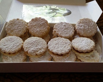 Handmade Peruvian Alfajores-Sugar cookies