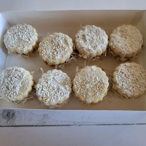 Coconut Alfajores/Sugar cookies