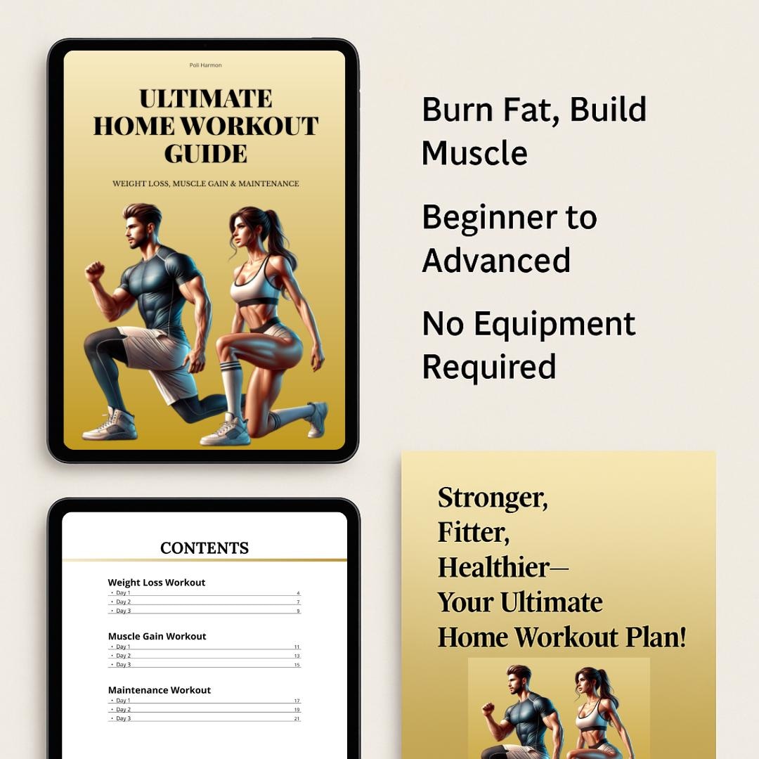 Ultimate Home Workout Guide | No Equipment Needed | Full Body Fitness ...