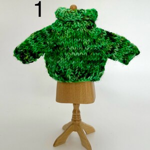 Frog's Knitted Sweater, assorted colors, St Patricks Day 1