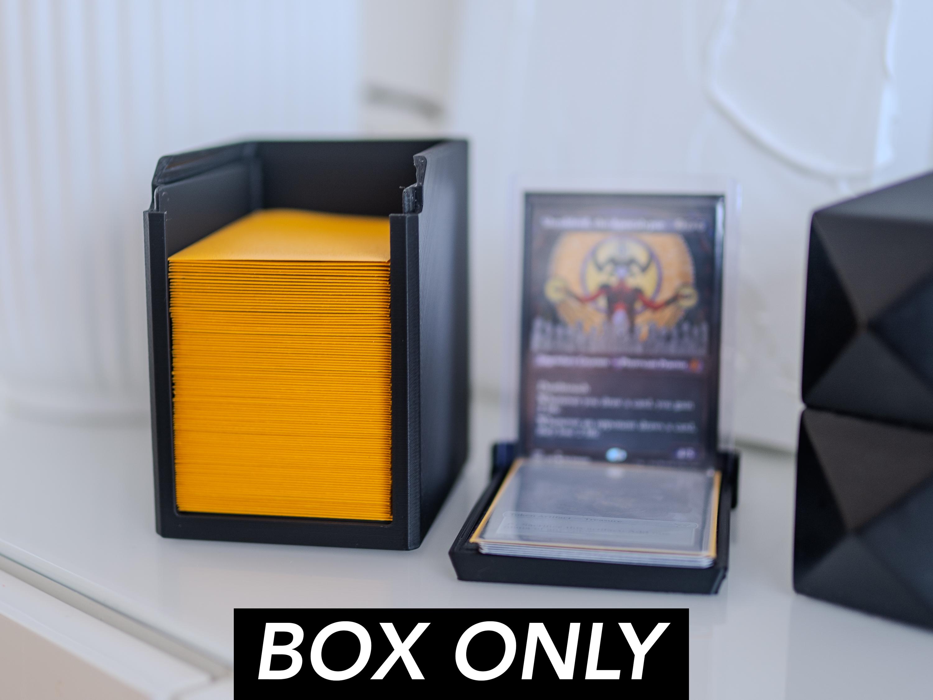 MTG COMMANDER CMD Deck Box (fits 120+ double sleeved cards)