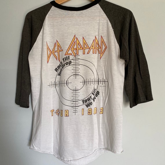 Def Leppard Pyromania Authentic Vintage Tour Tee - image 5