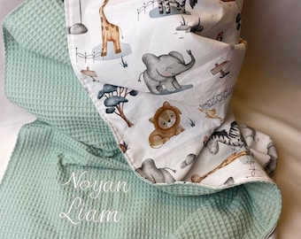 Personalisierte Babydecke