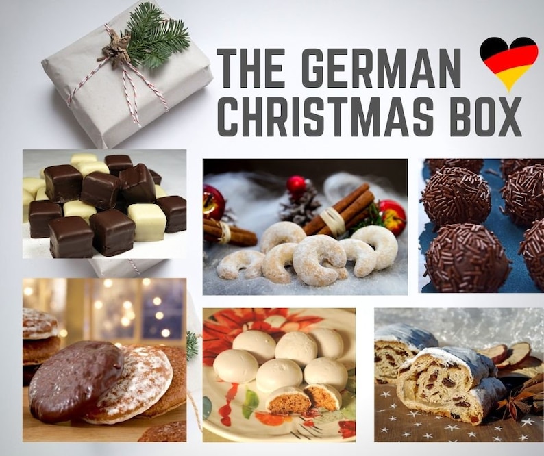 German Christmas Gift Box with 68 Original Made in Germany Etsy