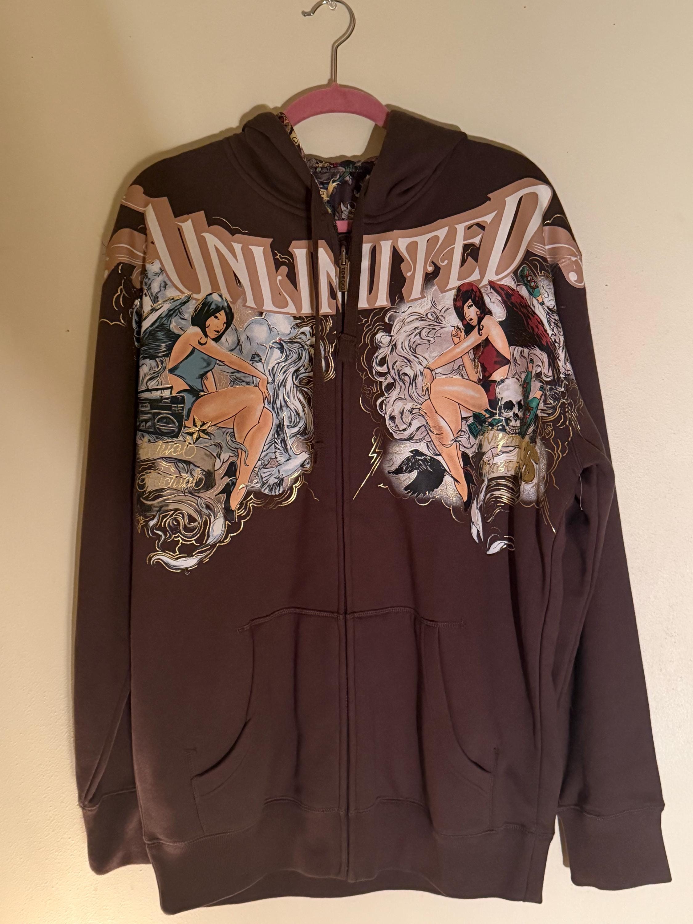 Ecko Unltd Zip up Hoodie - Etsy Canada