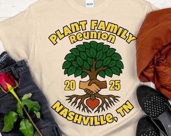 Plant Family Reunion 2025 Nashville TN T-Shirt: Heritage Gathering (Digital Download)