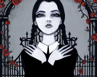 Wednesday Addams 8x10 Fine Art Print