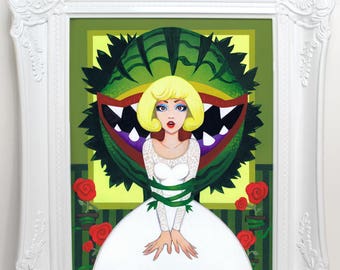 Don&#39;t Feed the Plants: Little Shop of Horrors Audrey 8x10 Fine Art Print