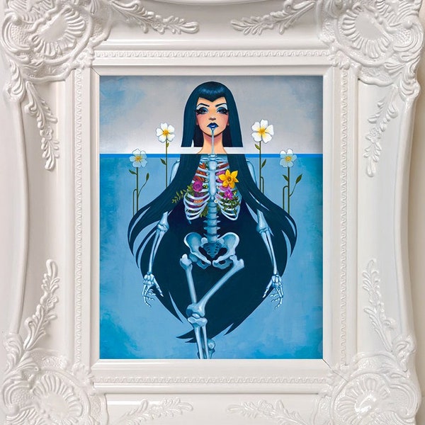 8x10 « La Mort » La Carte de Tarot de la Mort Tirage d’Art