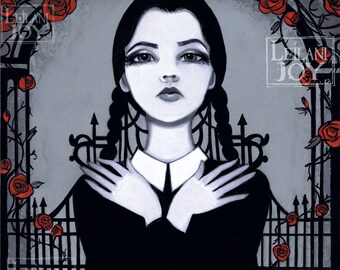 Wednesday Addams 11x14 Fine Art Print