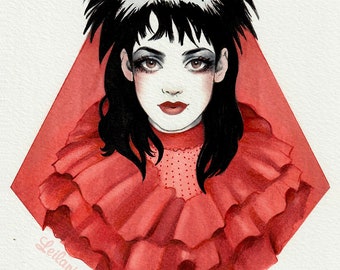 Lydia 11x14 Impresión de Bellas Artes por Leilani Joy