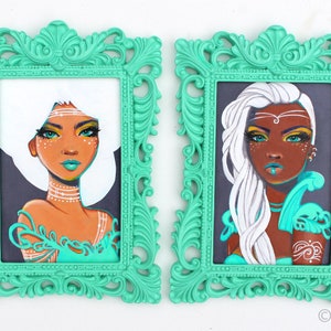 Calliope y Calypso 4x6" Mini Print Set - Sin enmarcar