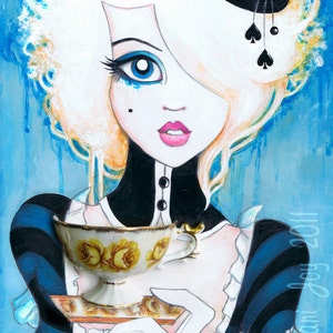 SALE Alice In Wonderland 11x14 Fine Art Print