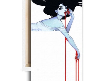 LIMITED EDITION: &quot;Vamp&quot; Canvas Reproduction 3 of 10
