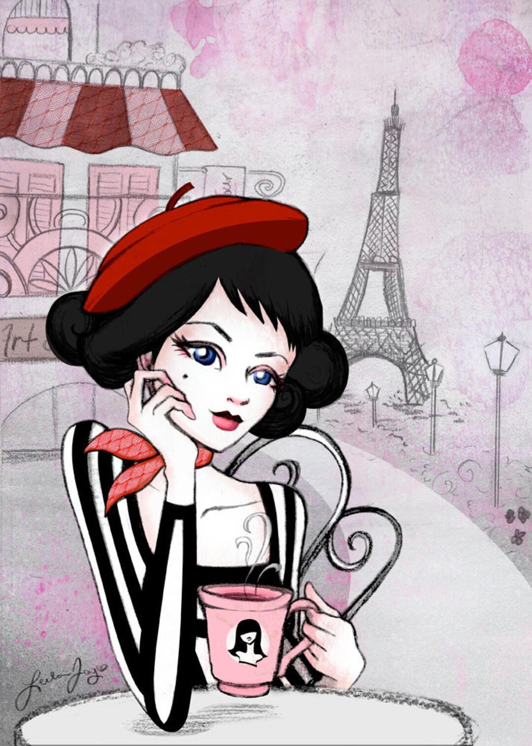 Brigitte Paris Girl 11x14 Fine Art Print - Etsy