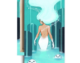 LIMITED EDITION: &quot;Selkie&quot; Canvas Reproduction 5 of 10